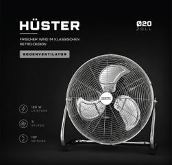 Quạt sàn cao cấp Huster