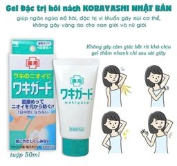 Gel Khử Mùi Hôi Nách Wakigard Kobayashi Nhật Bản – Hỗ Trợ Ngăn Mồ Hôi, Khử Mùi