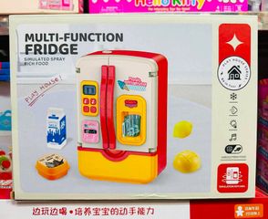 Tủ lạnh đa năng đồ chơi nhà bếp cho bé, chọn màu ngẫu nhiên 227