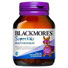 [Nhập khẩu] Blackmores Viên Nhai Superkids Multi Chewables Bổ Sung Vitamin Cho Bé (Hộp 60 Viên)