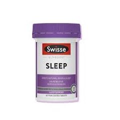 [Nhập khẩu] Viên uống SWISSE Ultiboost Sleep Hỗ trợ giấc ngủ, giúp giảm căng thẳng thần kinh (Hộp 60 viên)