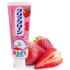 kem đánh răng Kao Kid's trẻ em 70g Nhật Bản đủ vị (bé từ 3 tuổi), Chứa Canxi và Xylitol giúp làm sạch mảng bám, ngừa sâu răng và bảo vệ men răng sữa tối ưu