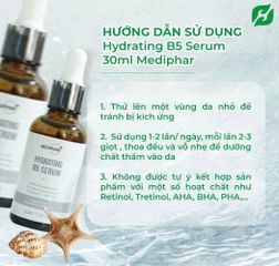 Tinh chất phục hồi da B5 Hydrating MEDIPHAR Serum 30ml [hàng nhập khẩu]