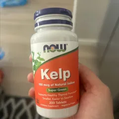 VEGAN - Viên uống hỗ trợ tuyến giáp Kelp 150mcg 200 viên hãng Now