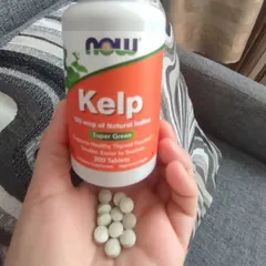 VEGAN - Viên uống hỗ trợ tuyến giáp Kelp 150mcg 200 viên hãng Now