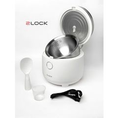 Nồi Cơm Điện Tử Inox 1,2L 2LOCK Korea RC25-3009W