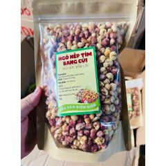 ngô nếp tím điện biên xóc mắm cay snack giòn thơm ăn vặt rang củi thủ công