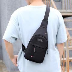 Túi đeo chéo nam vải canvas, phong cách thời trang Hàn Quốc BDM003