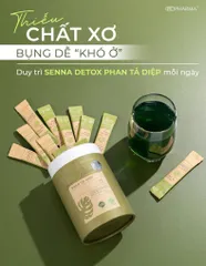 Phan Tả Diệp Senna Detox Pk Pharma Bổ Sung Chất Sơ Hỗ Trợ Tiêu Hóa Thải Độc Ruột