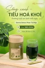 Phan Tả Diệp Senna Detox Pk Pharma Bổ Sung Chất Sơ Hỗ Trợ Tiêu Hóa Thải Độc Ruột
