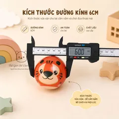 Bóng xốp mềm đàn hồi 6cm cho bé tập cầm nắm tập cơ tay phát triển vận động giảm stress