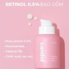 Tinh Chất Candid 0.5% Retinol Treatment 30ml [hàng nhập khẩu]