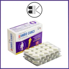 [CHÍNH HÃNG] Viên Uống Bổ Sung Canxi Hữu Cơ BAMBO CANCI Pháp – Giúp Xương Răng Chắc Khỏe, Giảm Loãng Xương (Hộp 60 viên)
