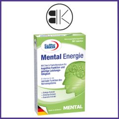MENTAL ENERGIE – Viên uống Duy trì chức năng não bộ, tăng hiệu suất tinh thần - Hộp 30/ 60 viên - Pháp