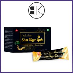 Dịch chiết Sâm Ngọc Linh hỗ trợ bồi bổ sức khỏe, Hộp 15 gói