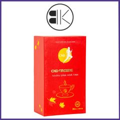 CND Ginseng Red – Nhân sâm hòa tan, hỗ trợ bổ thận, giảm mệt mỏi, Hộp 7/ 30 gói, Việt Nam