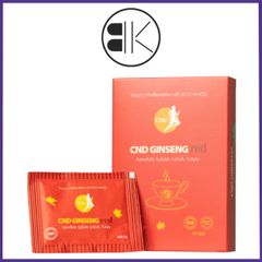 CND Ginseng Red – Nhân sâm hòa tan, hỗ trợ bổ thận, giảm mệt mỏi, Hộp 7/ 30 gói, Việt Nam