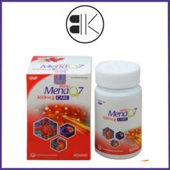Midu MenaQ7 360mcg Care - Hỗ trợ giảm mỡ máu, giảm nguy cơ hình thành cục máu đông, Lọ 60 viên