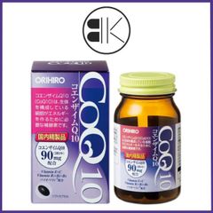 Coenzyme Q10 Orihiro - Viên uống hỗ trợ tim mạch, hộp 90 viên