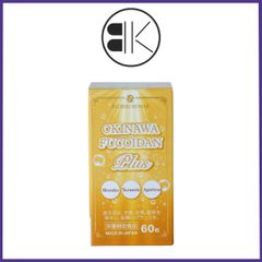 OKINAWA FUCOIDAN PLUS 60 viên - Hỗ trợ chống oxy hóa Nhật Bản