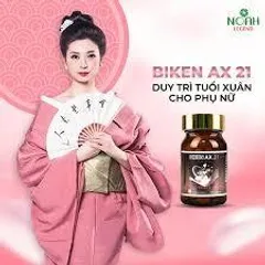BIKEN AX 21 - Viên uống nội tiết tố nữ Nhật Bản, Hộp 90 viên