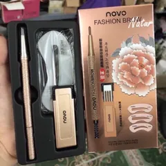 SET BỘ 4 CHÌ MÀY 2 ĐẦU+ 3 KHUÔN KẺ MÀY 787885