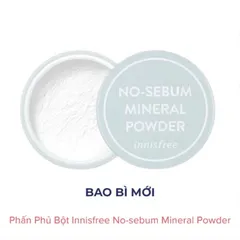 Phấn phủ No sebum mineral powder Innisfree 5g mẫu mới 787894