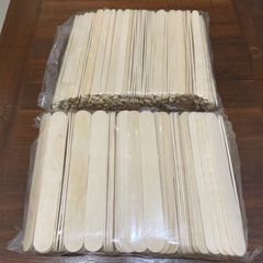 Combo 50 que gỗ tiệt trùng y tế dùng wax lông, đè lưỡi, làm thủ công
