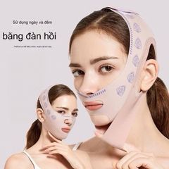 Mặt nạ giảm béo nâng cấp Mặt nạ làm mờ nếp nhăn Nâng cơ mặt Giảm đôi cằm Đai mỏng 3D 788126