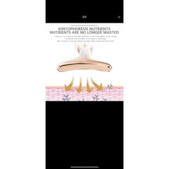 Máy Massage nâng cơ mặt, Máy đẩy tinh chất tăng sinh collagen, thon gọn mặt, Xóa mờ nếp nhăn, trẻ hóa làn da hiệu quả. 788151