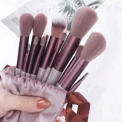 HOT Bộ cọ make up 13 món, cọ make up trong nước trung màu hồng makeup tư nhân chuyên nghiệp 788212