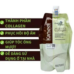 Kem ủ tóc Karseell Maca Power Collagen 500ml phục hồi hư tổn Hấp ủ tóc thẳng mượt bổ xung collagen 788225