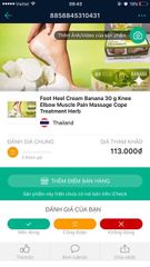 Kem trị nứt gót chân The banana Cream heels 788369