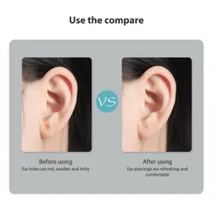 Dụng cụ làm sạch vệ sinh lỗ khuyên tai an toàn 60 cái (không kèm dung dịch vệ sinh ) 788410