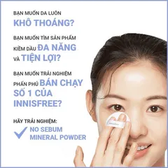 PHẤN PHỦ DẠNG BỘT INNISFREE NO SEBUM MINERAL POWDER 788540