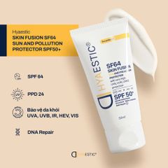 Kem Chống Nắng Hyaestic Skin Fusion SF64 Sun And Pollution Protector SPF50+ tuýp 10ml [hàng nhập khẩu]