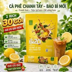 Cà Phê Lê Gai Bứa Chanh Tây hỗ trợ giảm mỡ thừa, đẹp dáng, sáng da, tăng cường trao đổi chất