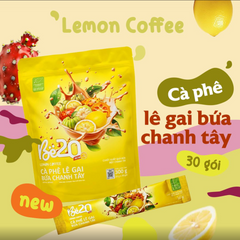 Cà Phê Lê Gai Bứa Chanh Tây hỗ trợ giảm mỡ thừa, đẹp dáng, sáng da, tăng cường trao đổi chất