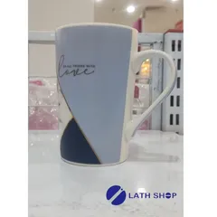 Cốc / Ly Sứ Lock&Lock TLL560 435ml Nhiều Màu - Hàng Chính Hãng