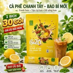 Cà Phê Giảm Cân Lê Gai Bứa Chanh Dây Giúp Đẹp Da, Tăng Cường Tiêu Hóa và Ngăn Ngừa Cảm Giác Thèm Ăn