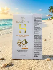 Kem Chống Nắng SUMDFINE SCREEN SPF50+ PA+++ - Bảo Vệ Da Tối Ưu, Dưỡng Ẩm Mượt Mà, Hợp Cho Mọi Loại Da - Hộp Tuýp 50g