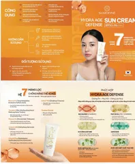 Kem Chống Nắng SUMDFINE SCREEN SPF50+ PA+++ - Bảo Vệ Da Tối Ưu, Dưỡng Ẩm Mượt Mà, Hợp Cho Mọi Loại Da - Hộp Tuýp 50g