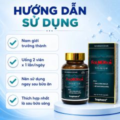 [ Che Tên] Formenton Premium Hỗ trợ Bổ Thận Nam,Cải Thiện Chức Năng Thận,Tăng Cường Sức Khoẻ hộp 30V