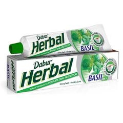 Kem đánh răng thảo dược Ân Độ Dabur's Herbal 150g kèm bàn chải đánh răng