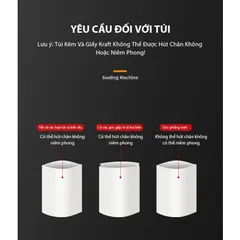 Máy Hút Chân Không W120 Công Suất 120W – Tự Động, Tặng 10 Túi 788798