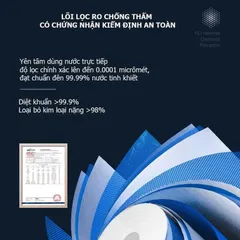 Máy lọc nước để bàn Mi Qcooker CS_JY100 làm nóng tức thì với công nghệ lọc RO loại bỏ 99% vi khuẩn 788809