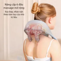 Máy Massage Cổ Vai Gáy 6d Wisezen Mát Xa Thoải Mái Giảm đau Cổ Và Vai 788820