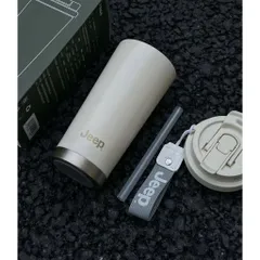 Cốc Giữ Nhiệt Jeep 500ml Inox 316 Cao Cấp – Ly Cafe Chống Tràn