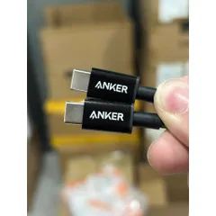 Cáp Sạc Nhanh Anker C to C 60W/100W A8753/A8756 Dây Dù Nylon Bện, Chip e-Marker, Truyền Data 480Mbps 788831
