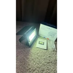 Đèn pha Led năng lượng mặt trời Novatech ( Pháp ), 10W chống nước IP65, liền Panel 788836